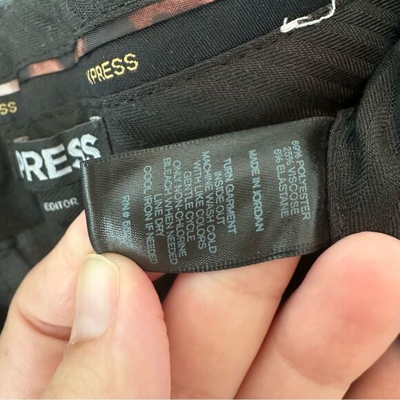 Express Editor grey bootcut dress pants - Picture 5 of 8